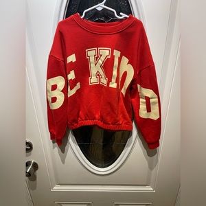 Forever 21 Kids BEKIND Sz9-10 Sweatshirt